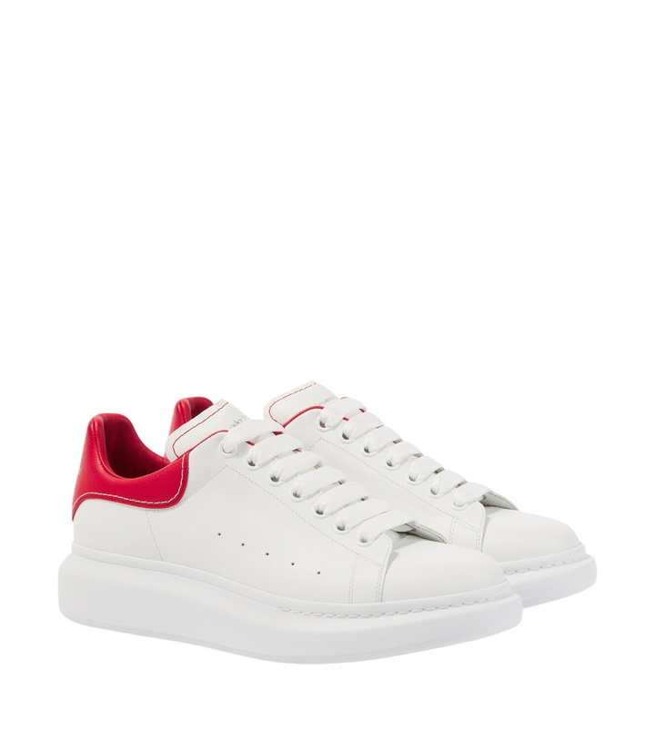 Photo: McQueen Oversized leather sneakers
