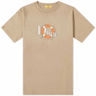 Dime Men's Classic SOS T-Shirt in Camel