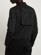 DOLCE & GABBANA Garment-dyed Stretch Cotton Blouson