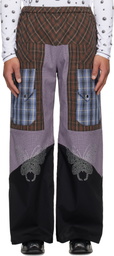 Chopova Lowena Multicolor Tartan Vega Trousers