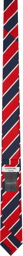 Thom Browne Red & Navy Awning Stripe Neck Tie