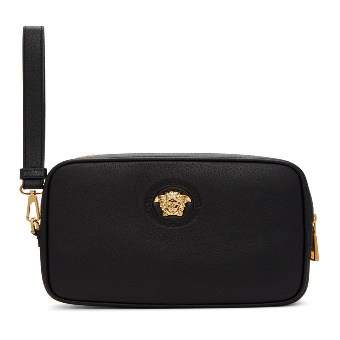 Photo: Versace Black Medusa Pouch