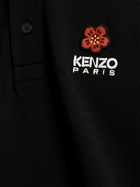 KENZO PARIS - Boke Logo Cotton Piquet Polo