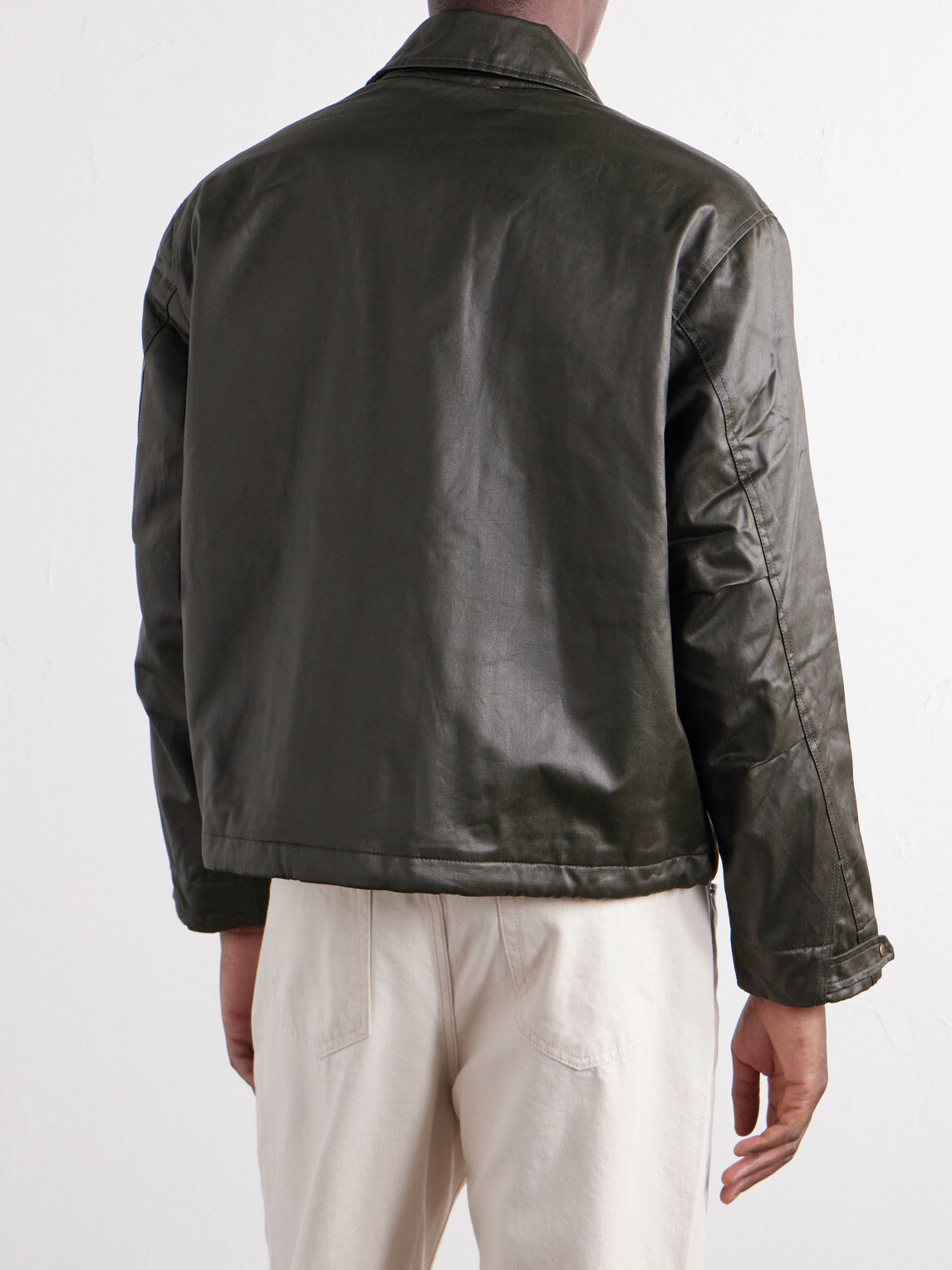 FrizmWORKS - Waxed-Cotton Jacket - Brown