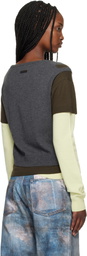 Andersson Bell Multicolor Tres Over Layered Sweater