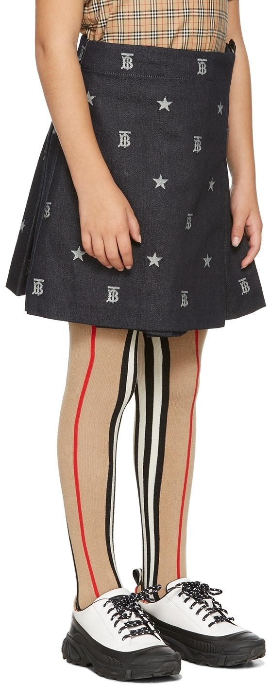 Burberry Kids Beige Vintage Check Skirt - ShopStyle