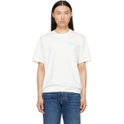 Givenchy White 'Givenchy Paris Paint Print' Cotton T-shirt