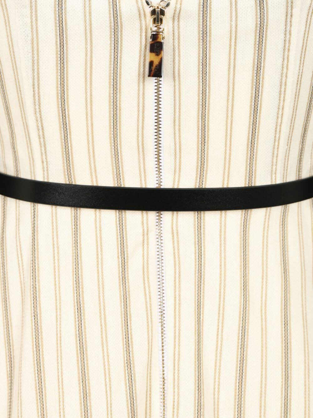 【Max Mara】Striped Cotton and Linen Bustier Dress Max Mara Striped Cotton And Linen Bustier Dress Max Mara