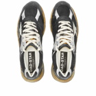 Golden Goose Men's Running Dad Sneakers in Black/Silver/Ice