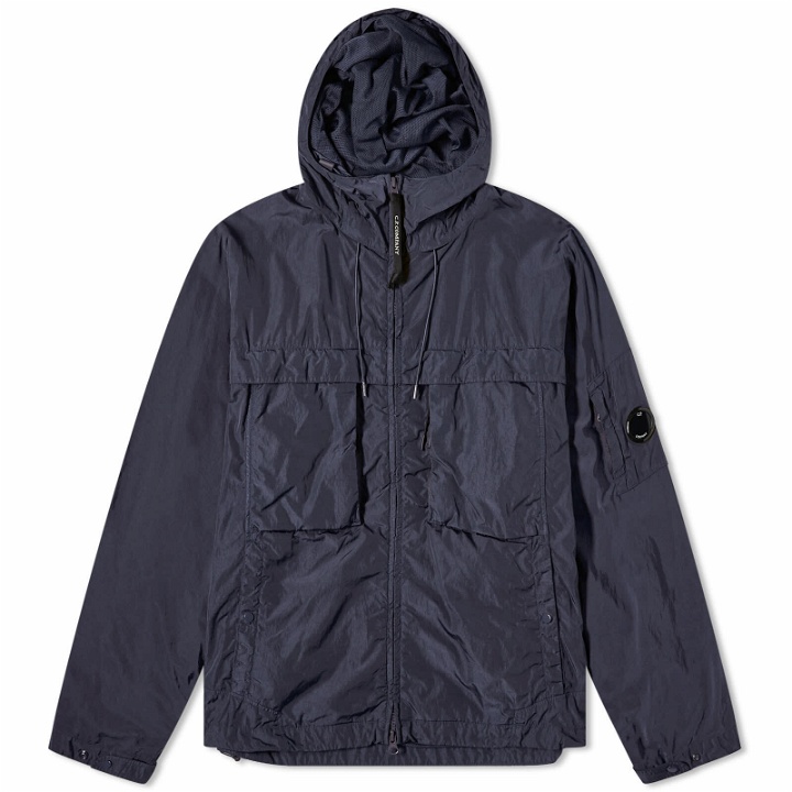 Photo: C.P. Company Men's Chrome-R Hooded Jacket in Total Eclipse