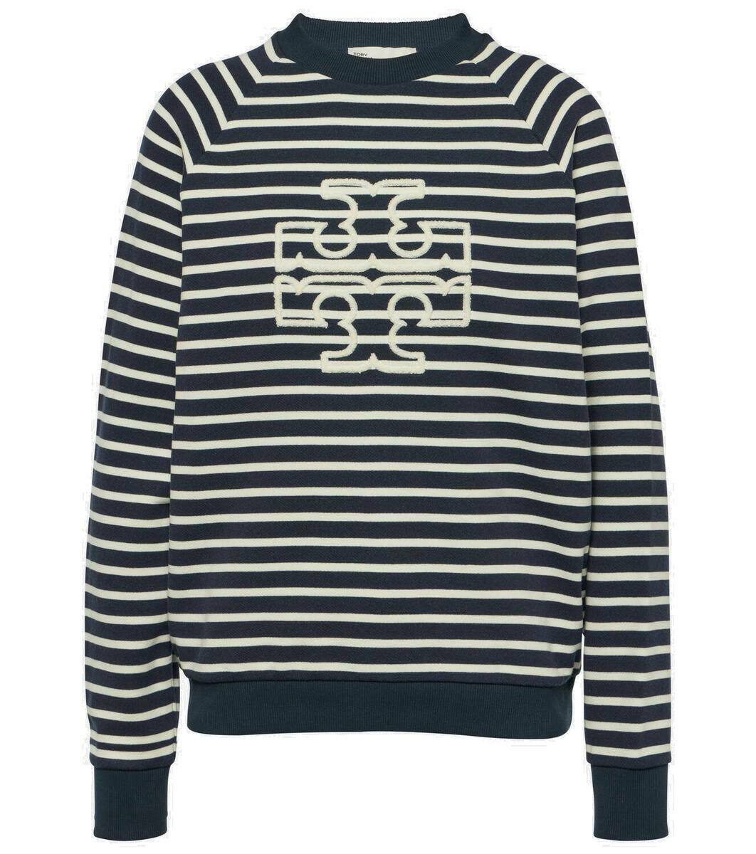 トリースポーツ TORY SPORT Logo Tech Blend Half Zip Crop Top Tory Sport