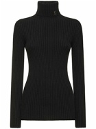 SAINT LAURENT - Maille Wool & Cashmere Knit Sweater