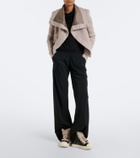 Rick Owens Jumbolace leather sneakers