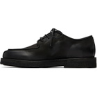 Marsèll Black Moccar Leather Derbys