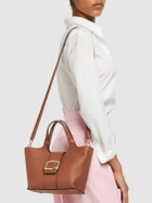 ROGER VIVIER - Mini Grand Vivier Choc Leather Bag