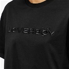 Charles Jeffrey Women's Loverboy Logo Short Sleeve T-Shirt in Black