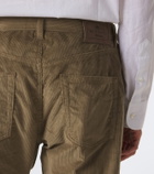 Etro Cotton corduroy straight pants