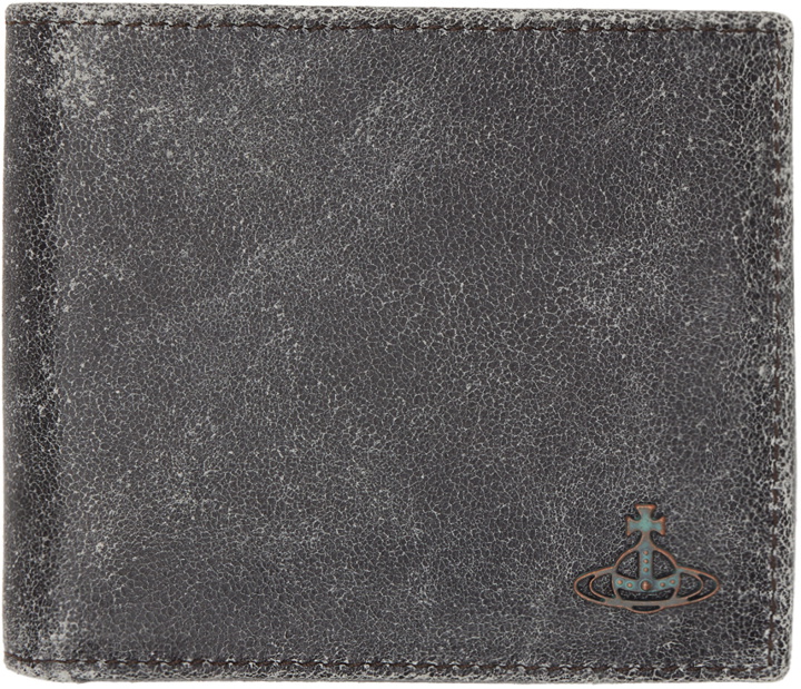 Photo: Vivienne Westwood Gray Distressed Billfold Wallet