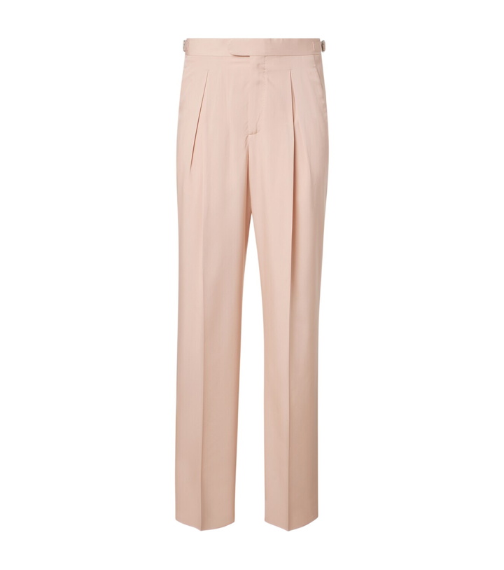 Photo: Umit Benan Johnny silk suit pants