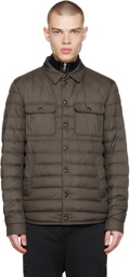 Moncler Khaki Sanary Down Jacket