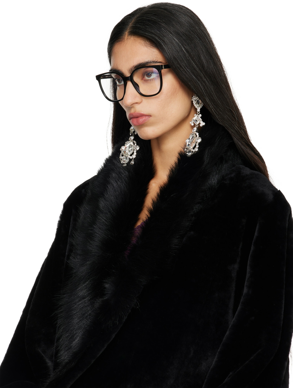 Saint Laurent Black SL M155 Glasses