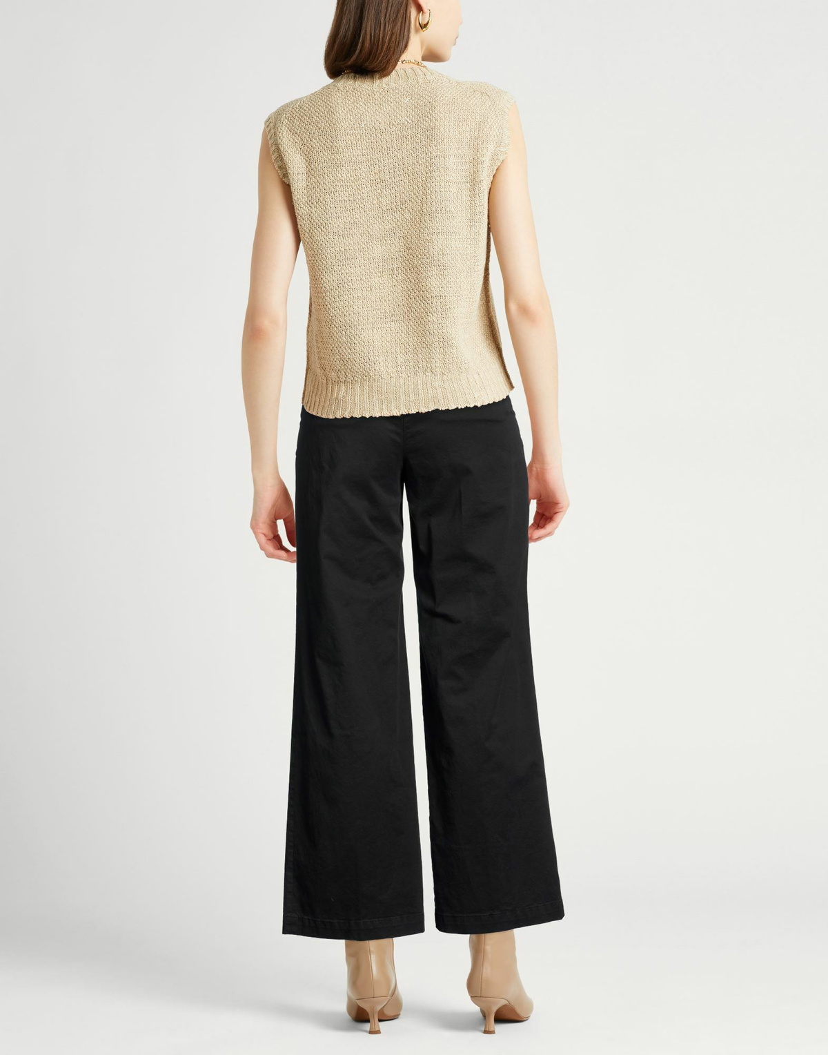 Peserico Womens Pants in Black