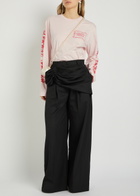 Simone Rocha Pillowcase Printed Cotton T-shirt Pink