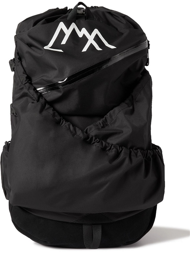 Photo: Comfy Outdoor Garment - Logo-Appliquéd Shell Backpack