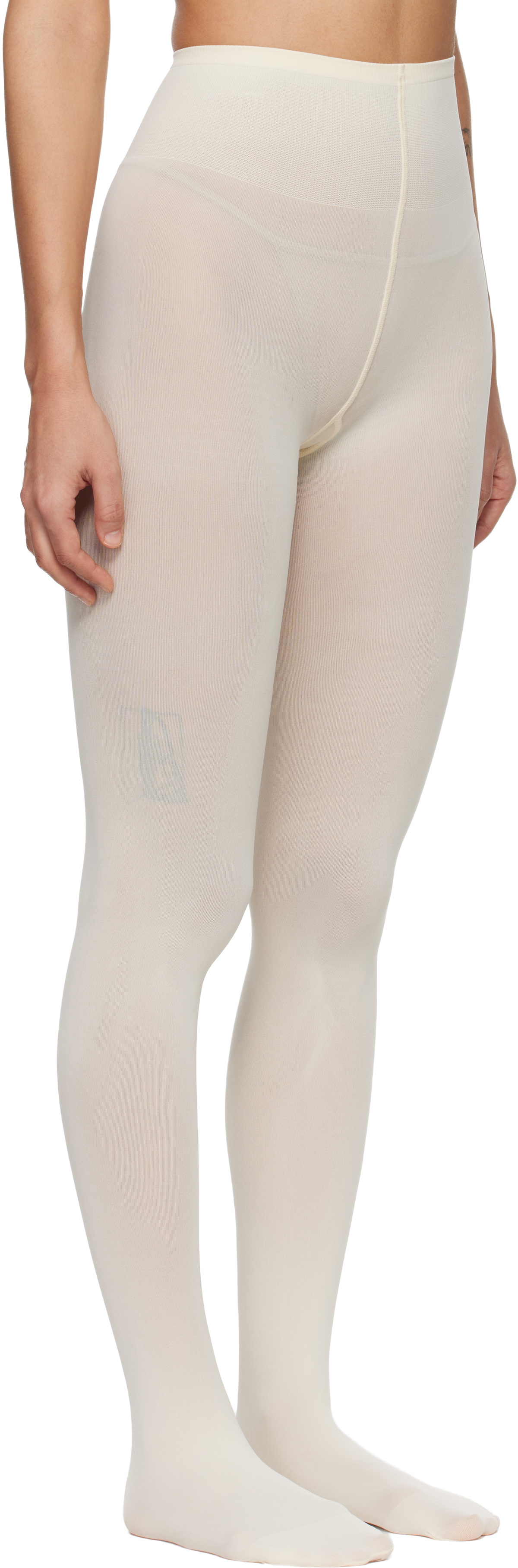 Swedish Stockings Off-White Olivia Premium Tights