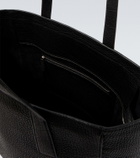 The Row Hector leather tote bag
