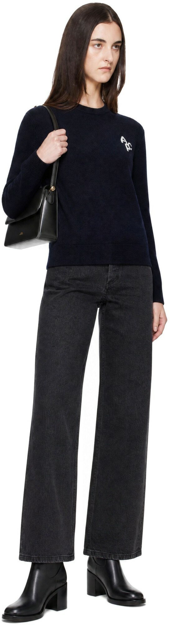 A.P.C. Navy Sonia Sweater