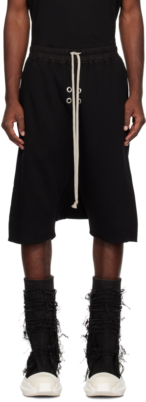 Photo: Rick Owens DRKSHDW Black Pods Shorts