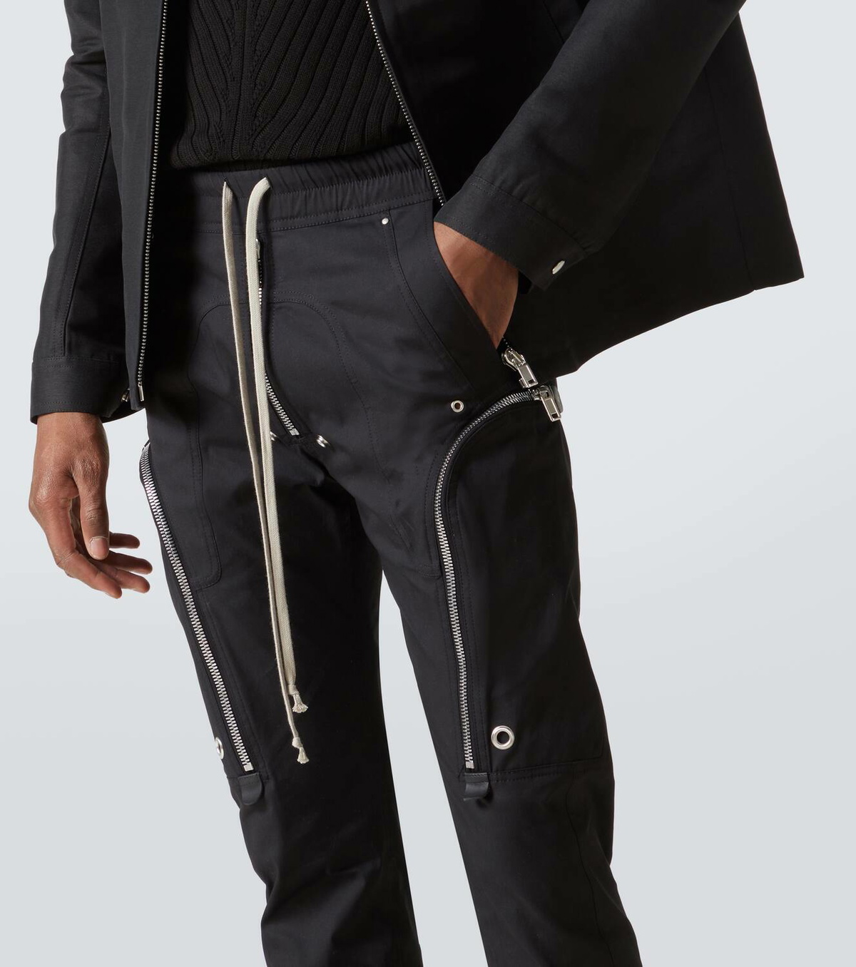 Rick Owens Bauhaus Cargo cotton-blend pants