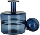 Gary Bodker Designs Blue Large Stout Reflection Bottle