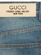 GUCCI - Denim Trousers With Label