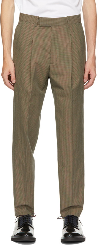 Photo: Paul Smith Brown Check Trousers