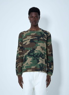 Stüssy Ribbed Long Sleeve Sweatshirt