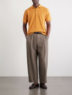 Beams Plus - Cotton Polo Shirt - Orange