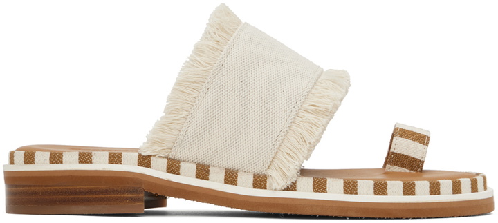 Photo: See by Chloé Off-White Allyson Sandals