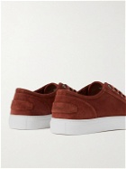 Brioni - Suede Sneakers - Red