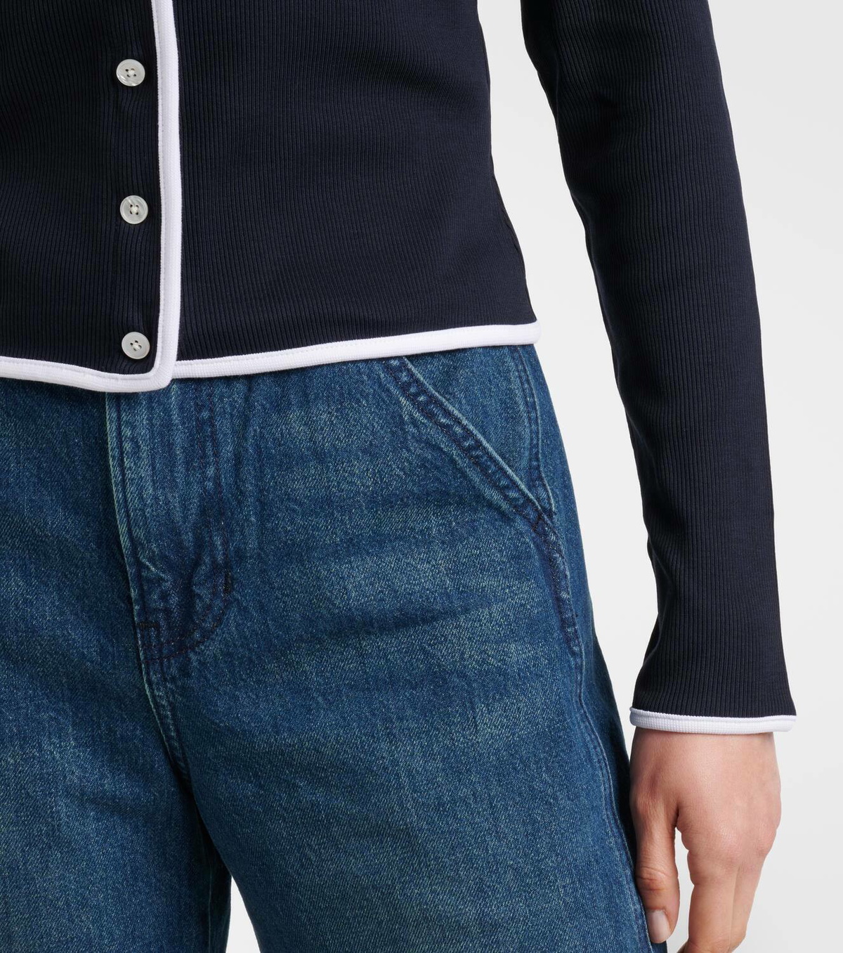 Veronica Beard Wilmer cotton-blend cardigan