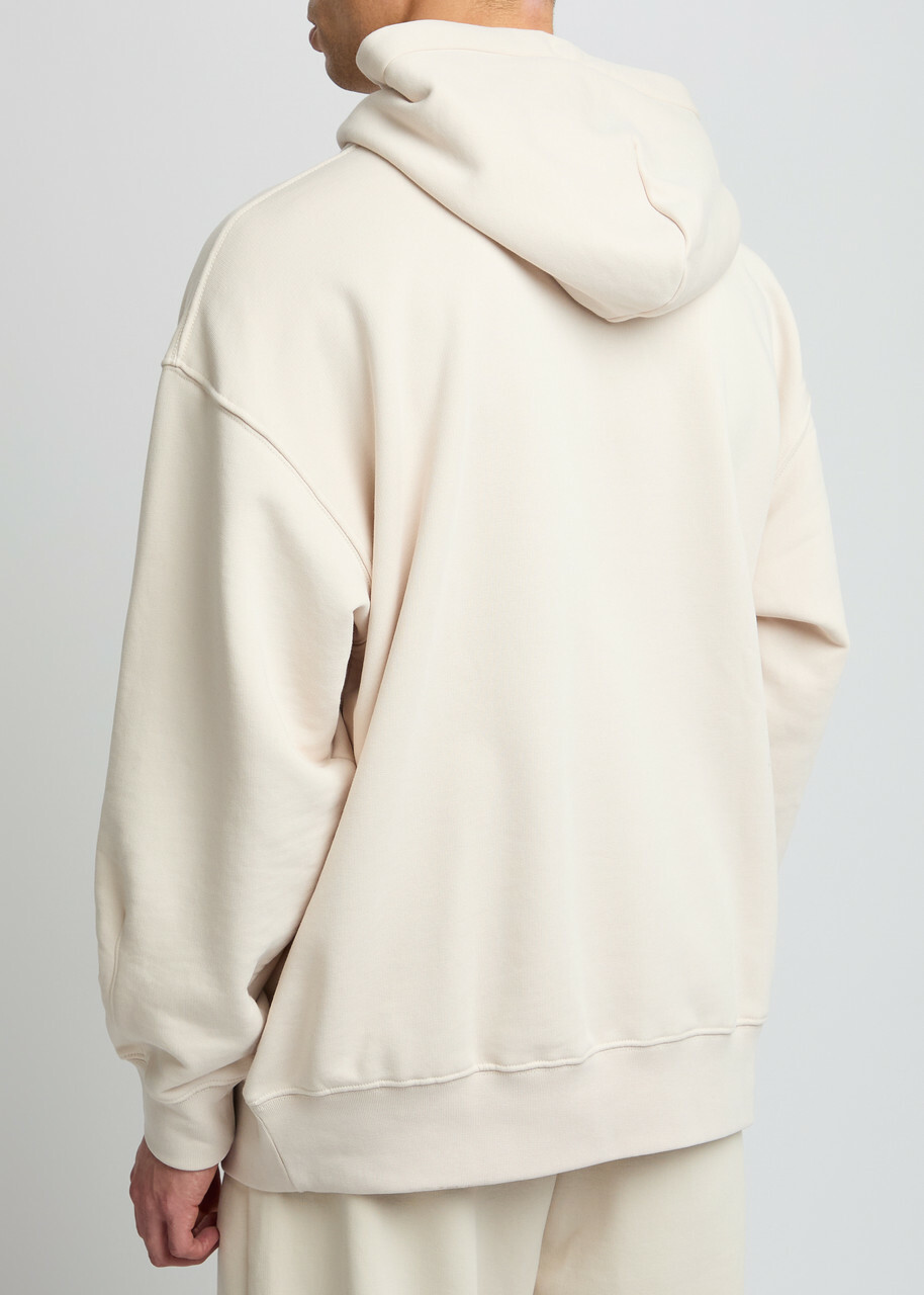 ON Club Logo Cotton-blend Hooded Sweatshirt Grey