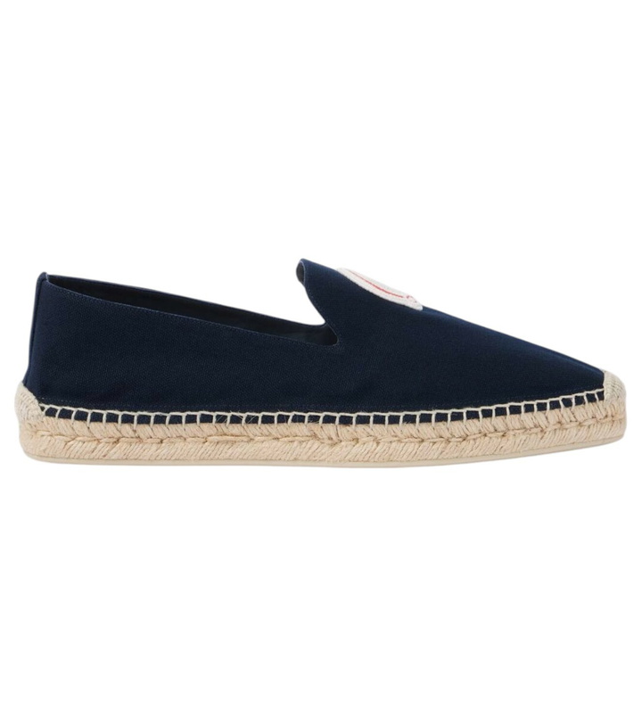 Photo: Christian Louboutin Nanou Mooncrest canvas espadrilles