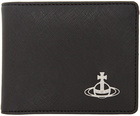 Vivienne Westwood Black Derby Classic Bifold Wallet