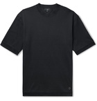 Dunhill - Cotton-Piqué T-Shirt - Blue