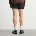 Bandit Men's Vento Training Short with Solite Liner (2 in 1) in Black/Cacao