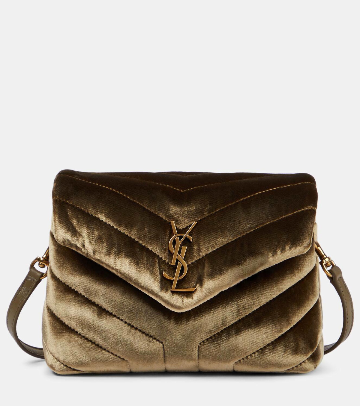 Loulou velvet shoulder bag sale