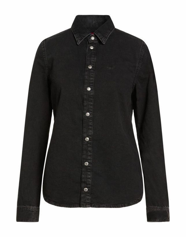 Photo: Diesel Womens Denim shirt in Black