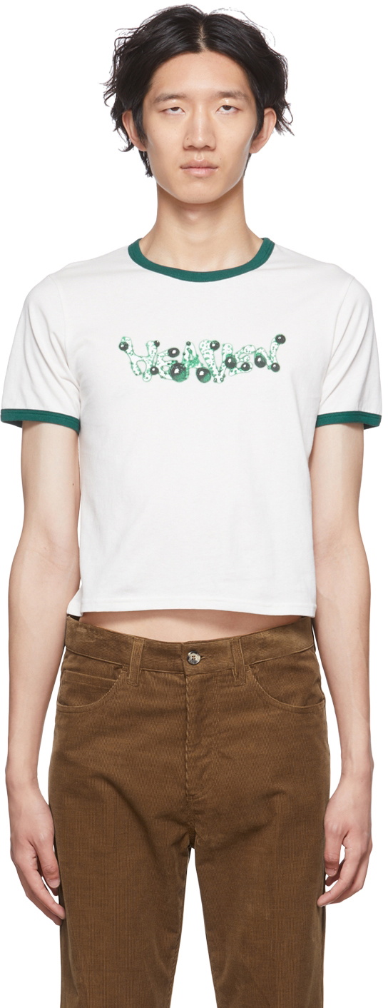 Marc Jacobs Heaven White Hydnellum Baby T-Shirt Marc Jacobs Heaven