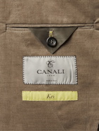 Canali - Kei Slim-Fit Stretch-Cotton Corduroy Suit Jacket - Neutrals